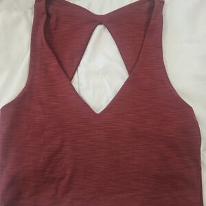 Beyond yoga Merlot Red Sports Tank Bra